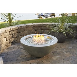 42" Round Natural Grey Cove Fire Bowl