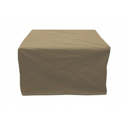 Vintage Square Tan Polyester Cover