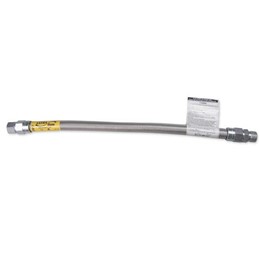 24" Stainless Steel Flexible Gas Line