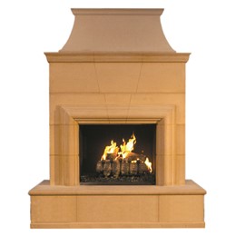 Cordova Vented Outdoor Fireplace - CB
