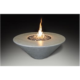 Olympus Round Fire Pit Table - Bone