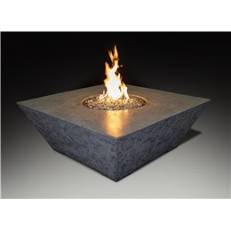 Olympus Square Fire Pit Table - Grey
