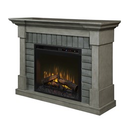 Royce  - Mantel in a Smoke Stack finish.