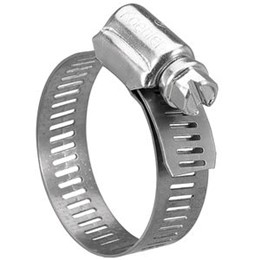 "Hose Clamp, 9/16in-1-1/8in SS"