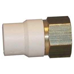 not stockiBrass male threads 3/4 to cpvc