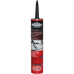 Black All Weather Roof Cement -10.1 oz