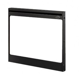 Tamperproof Glass Door - Black