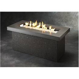 Grey Key Largo Linear Fire Table